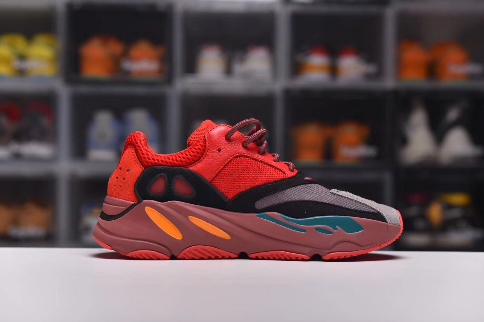 Yeezy Boost 700 Hi-Red Red HQ6979